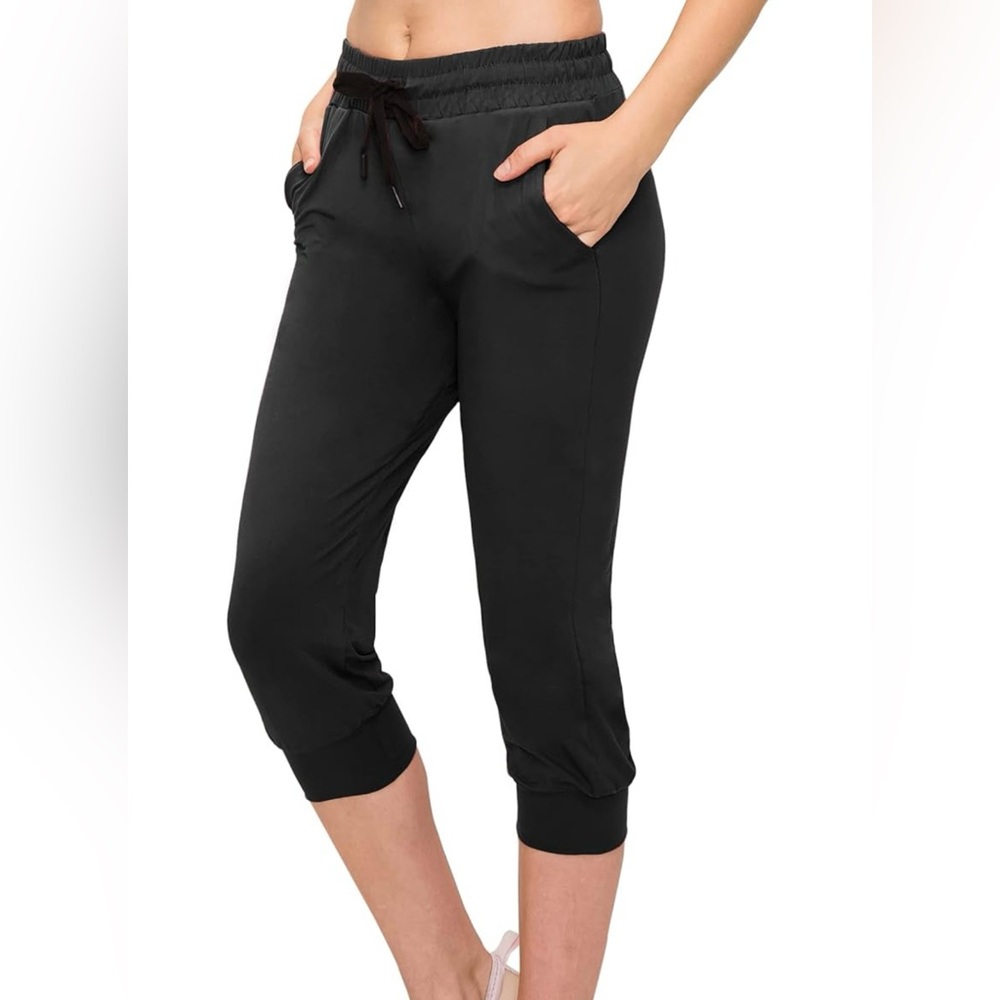 Always Black Track Pants